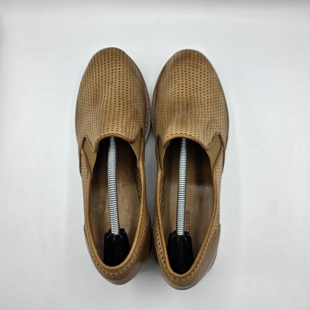 Makis Kotris Shoes‎ Womens 41 Brown Leather Platform Loafer Slip On Greece - Picture 6 of 14